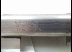 Mercedes Benz E-Class W207 (2009–2017) EGR-klapi jahuti A6421401175 - 3
