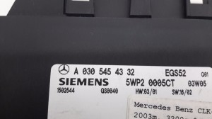 Mercedes Benz CLK-Class 209 (2002–2009) Getriebesteuergerät A0305454332 - 2