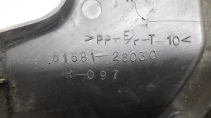 TOYOTA Previa (2000–2006) Radhausschale hinten, hinterer Teil 6168128030 - 2