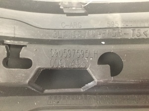 Opel Zafira A (1999–2005) Zierleiste Kotflügel hinten 090597595LH - 2